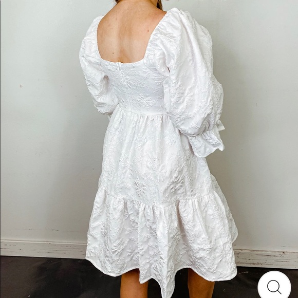 Floral Ruffle Dress - Picture 9 of 10